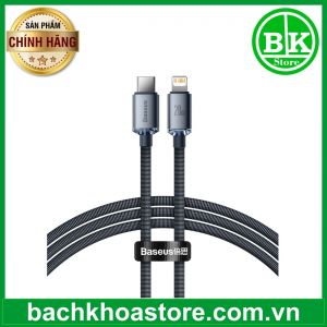 Cáp sạc nhanh Baseus Crystal Shine Series PD 20W Type C to Lightning