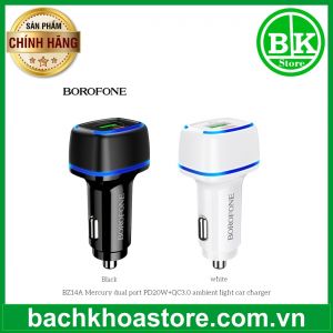Sạc Xe Hơi Borofone BZ14A QC3.0 PD20W