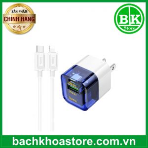 Bộ Sạc Nhanh iPhone PD30W Hoco DM-C3