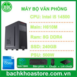 Máy bộ BKS Intel Core i5-14500|8GB|SSD 240GB