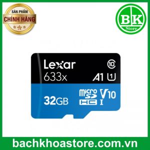 Thẻ nhớ Micro-SD Lexar 32GB Class 10
