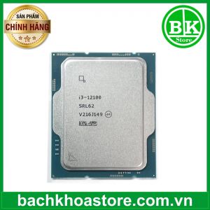 CPU Intel Core i3 12100 | New Tray (4 nhân 8 luồng - Boost tối đa 4.3 GHz - 12MB - 1700)