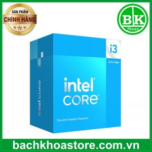 CPU Intel Core i3 14100F | New Full Box (4 nhân 8 luồng -Boost to 4.7 GHz - 12MB - 1700)