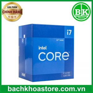 CPU Intel Core i7 12700 | New Full Box (12 nhân 20 luồng - Boost tối đa 4.9 GHz - 25MB - 1700)