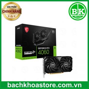 Card màn hình MSI GeForce RTX 4060 VENTUS 2X BLACK 8G OC GDDR6