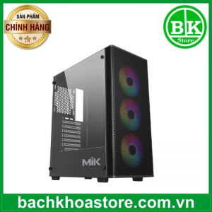 Case MIK Aion Black | Sẵn 3 Fan RGB